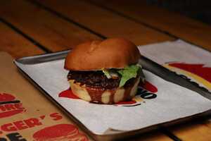 برغر لحم باربكيو